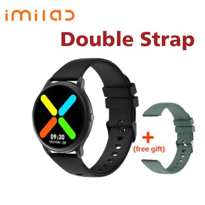VERNIZCO IMILab KW66 Smartwatch Fitness Tracker Heart Rate Double Strap FREE