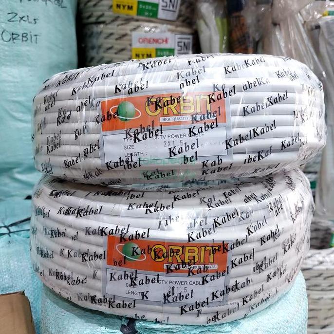 Promo Kabel Listrik Kawat Tembaga Spin Cable 2X1.5 Nym 50 Meter Full Cod