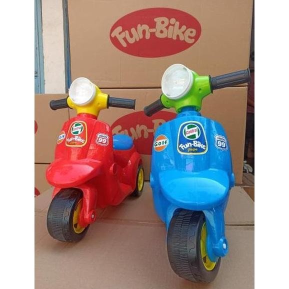 Mainan Anak Motor Vespa Plastik Mainan Anak Fun Bike Vespa Mini