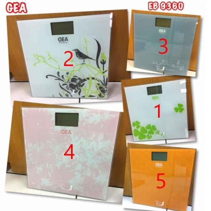 TERBARU Timbangan Badan Digital Merk Gea/ Timbangan Digital Murah BISA GRAB