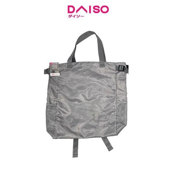Daiso 2 Way Backpack Type Tote Bag
