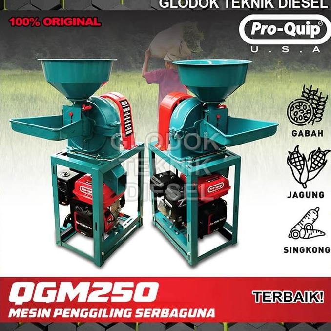 [Best] Mesin Penggiling Giling Jagung Gabah Serbaguna QGM250 QGM 250 Proquip