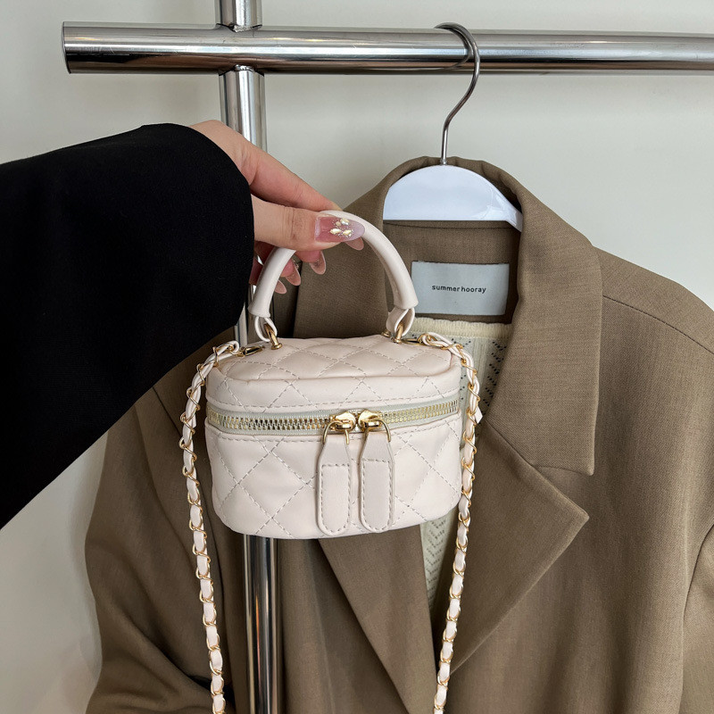 [COD]  Tas selempang bahu serbaguna rantai berlian gaya Chanel baru kelas atas, tas mini