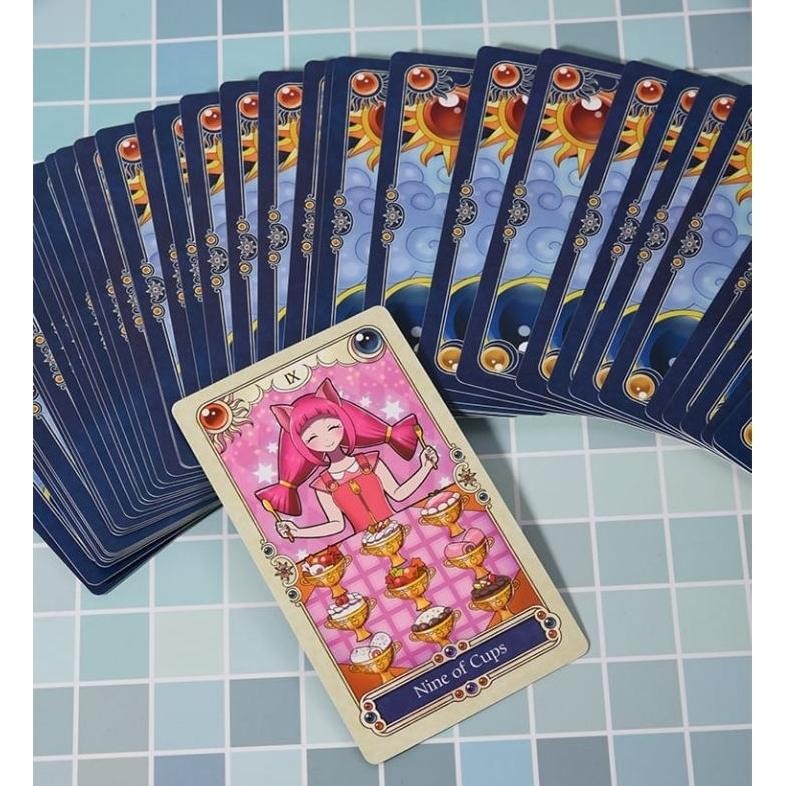 Japanese Anime Tarot 12x7cm Hardbox Include Guidepaper