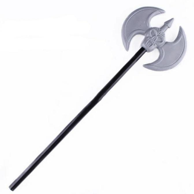 Two Side Axe Grim Reaper blade Halloween Costume Props
