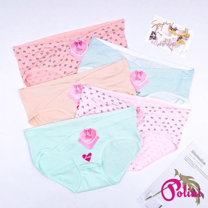 Promo Polini - 1Pcs Celana Dalam Wanita Hamil Cd Bumil Motif Lucu Polini 3906 Cod
