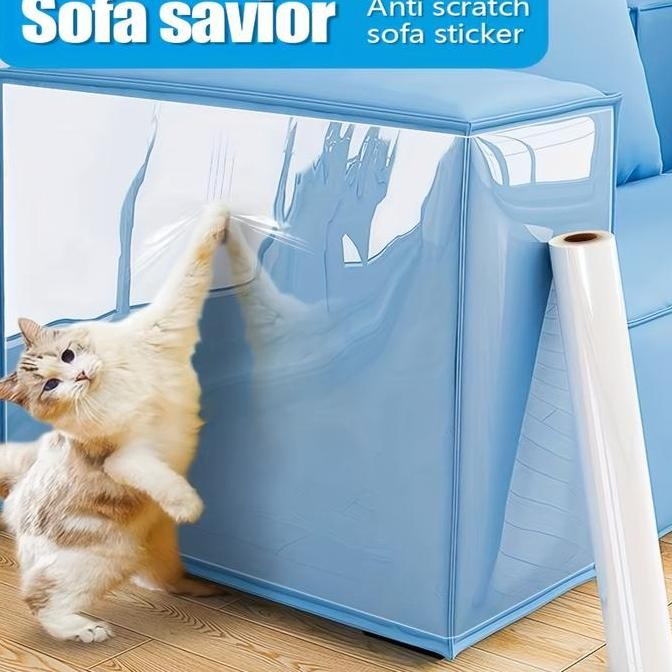 JINICHI- Stiker Pelindung Sofa Perabot dari Cakar Kucing Garuk Kuku Cat Scratch