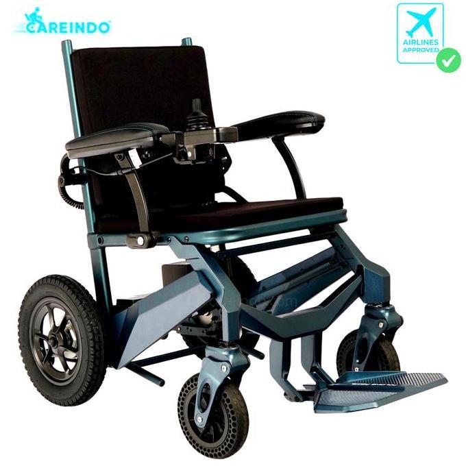 BEARERS- Kursi Roda Elektrik Traveling Careindo N5519 Magnet Blue