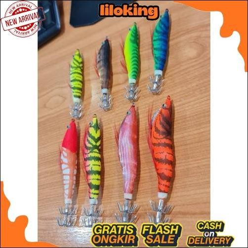 Terlaris Lure SEAHAWK SQUID JIG YASHITA SHIMA EGI