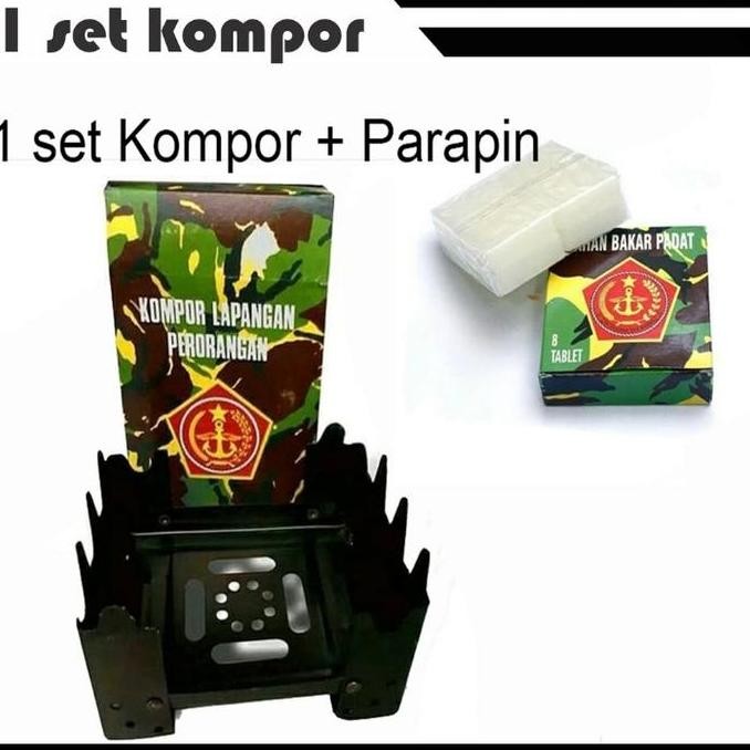 promo.KOMPOR + PARAFIN/1SET KOMPOR + PARAFIN