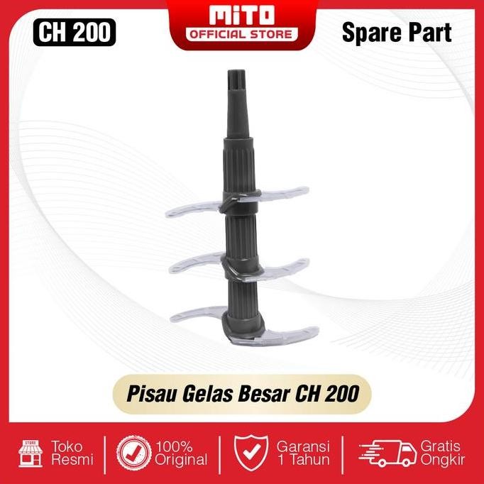 SPARE PART MITOCHIBA Food Chopper CH200 - Gelas - Tutup Gelas -
