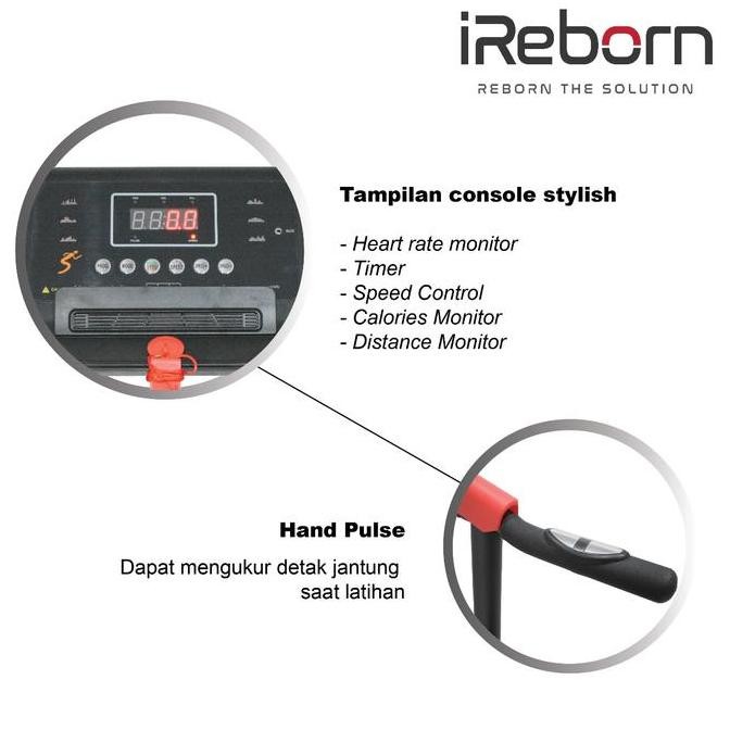 Alat Fitness Treadmill Elektrik iReborn Venio