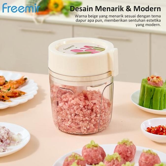 freemir Chopper Manual Multfiungsi Dengan 5 Bilah Mata