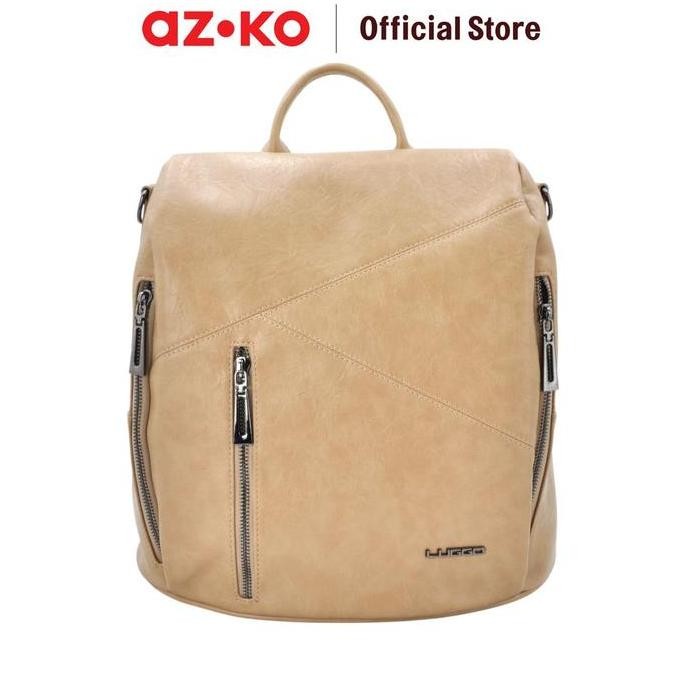 Luggo Selene Tas Ransel Stylish - Cokelat