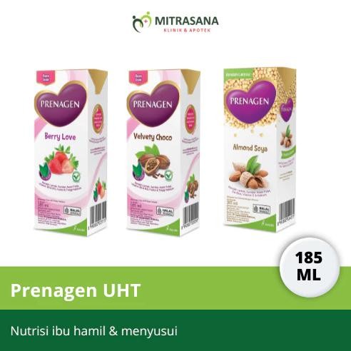 Prenagen Mommy Uht Berry Love 185Ml (1 Karton) - Nutrisi Ibu Hamil & Menyusui Original