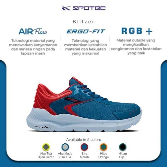Sepatu Running / Unisex / Blitzer / Spotec Original