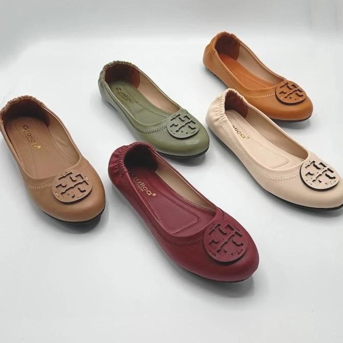 GRATICA SEPATU WANITA BALET FLAT SHOES 91 RJ TS
