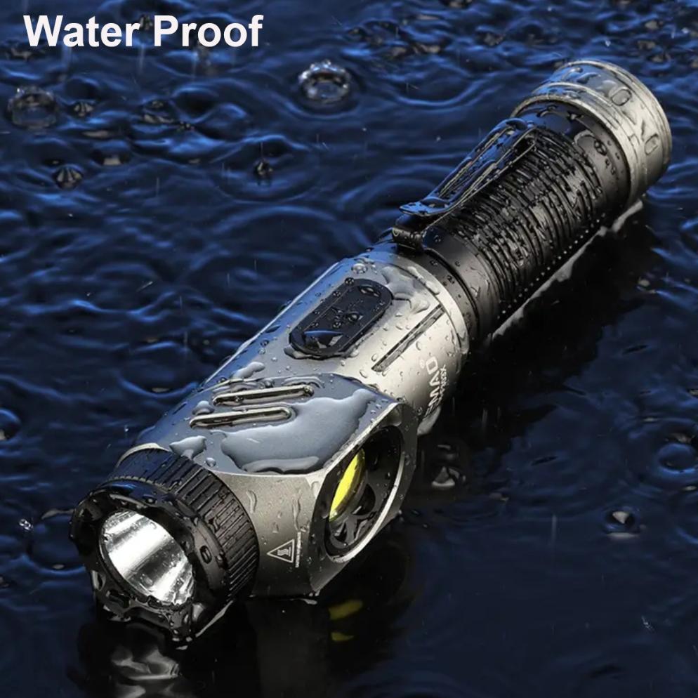 Senter LED YM-F303 LED SST40 & COB Super Terang Waterproof Rechargeable Senter