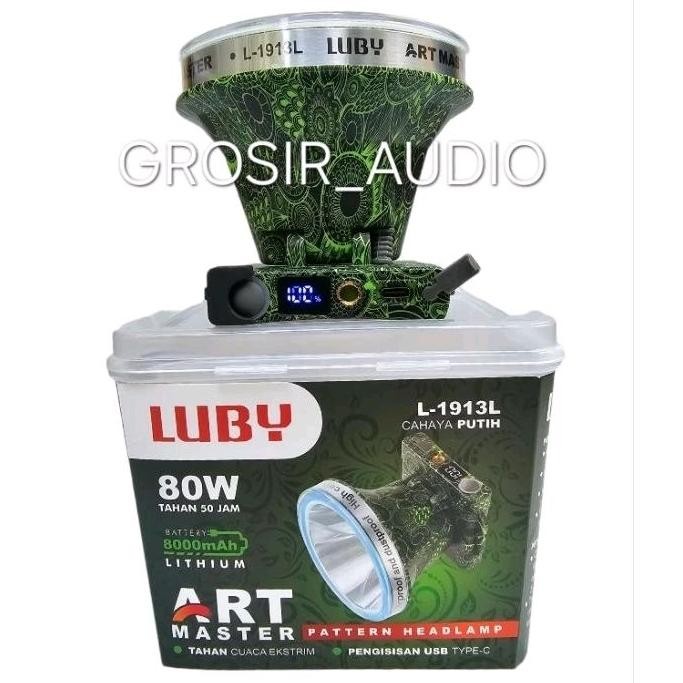 SENTER KEPALA LUBY L1913 80W ,SENTER HEAD LUBY 80WATT L 1913 ,HEAD LIGHT LUBY 1913 80W ,SENTER LUBY 