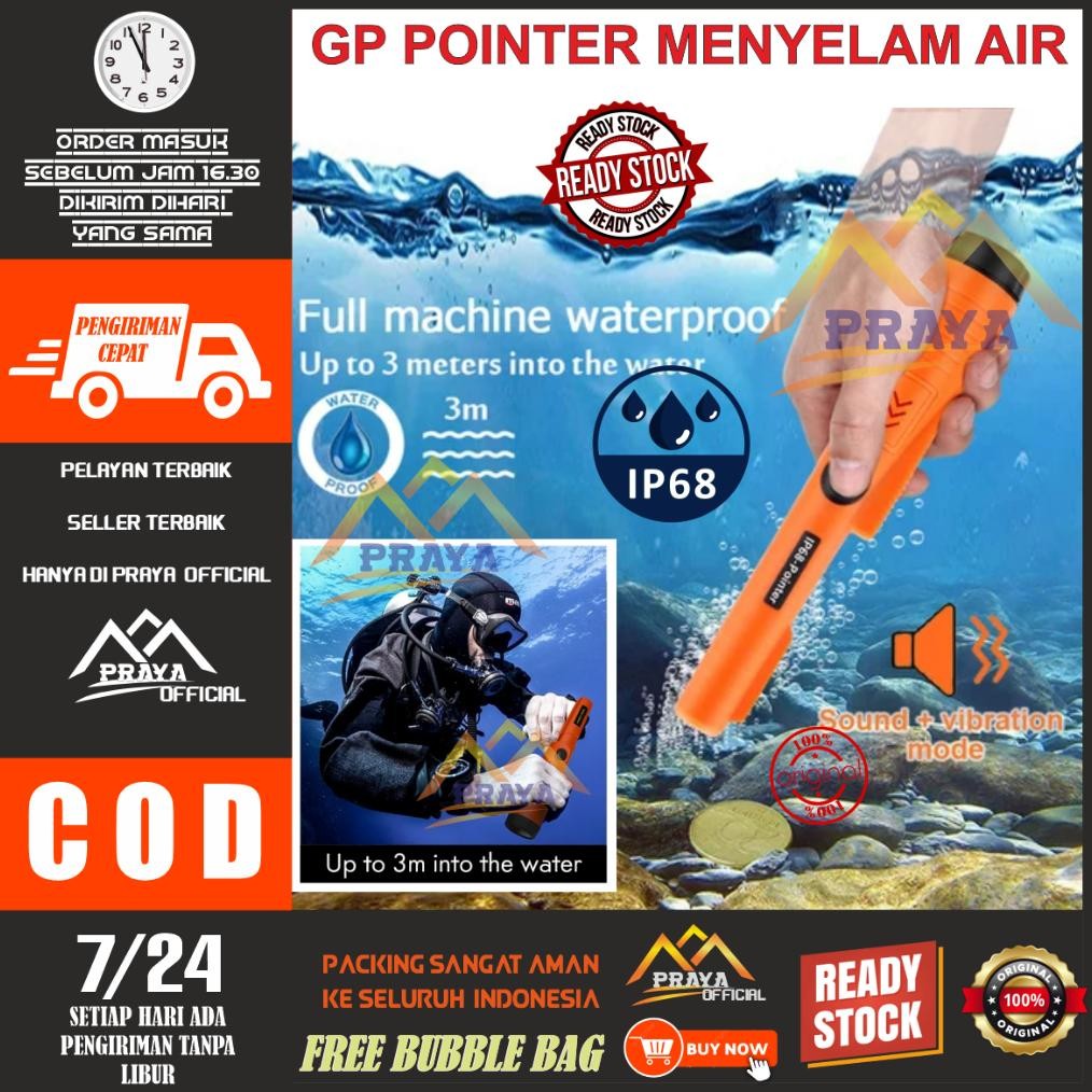 GP pointer GP IP68 Pin pointer metal detector WATERPROOF ANTI AIR detector