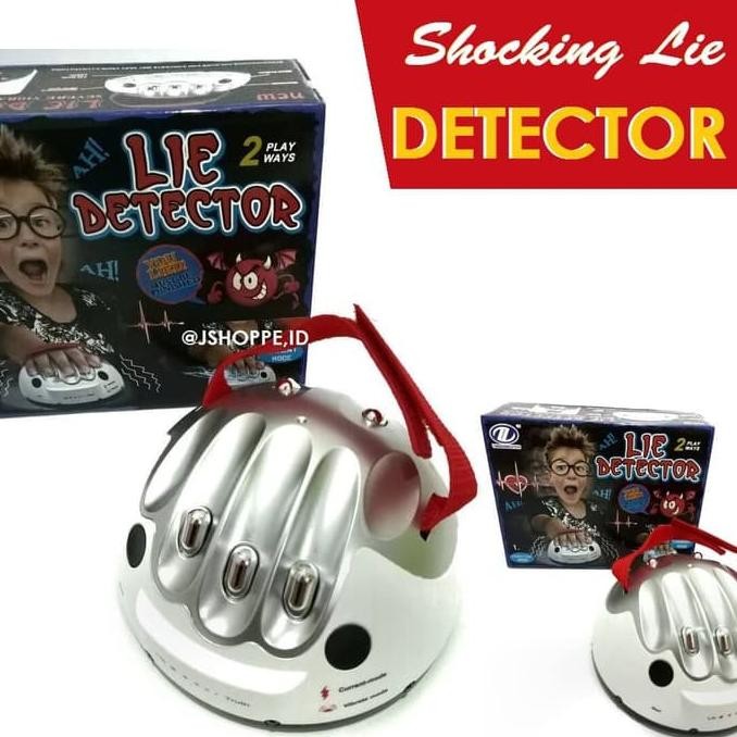 JPE Mainan pendeteksi kebohongan / lie detector game / mainan lie detector / prank game / prank toys