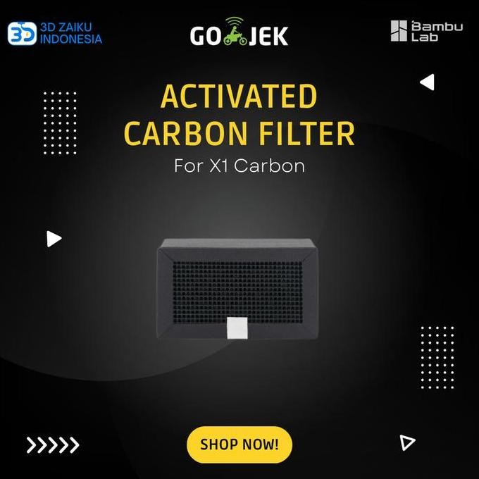 Bambulab X1 Carbon Activated Carbon Filter