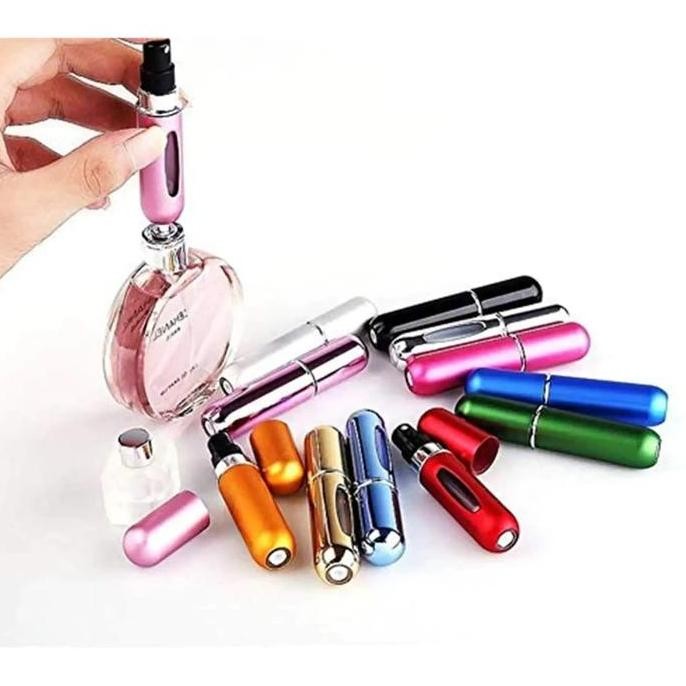 Botol Parfum Refill 5ml Botol Parfum Isi Ulang Botol Parfum Travel 5ml Plastic Glass Aluminium