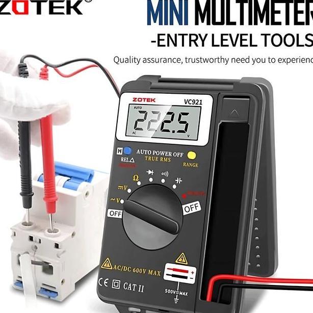 Avometer Dital Zotek Vc921 Multitester Dital Vc921