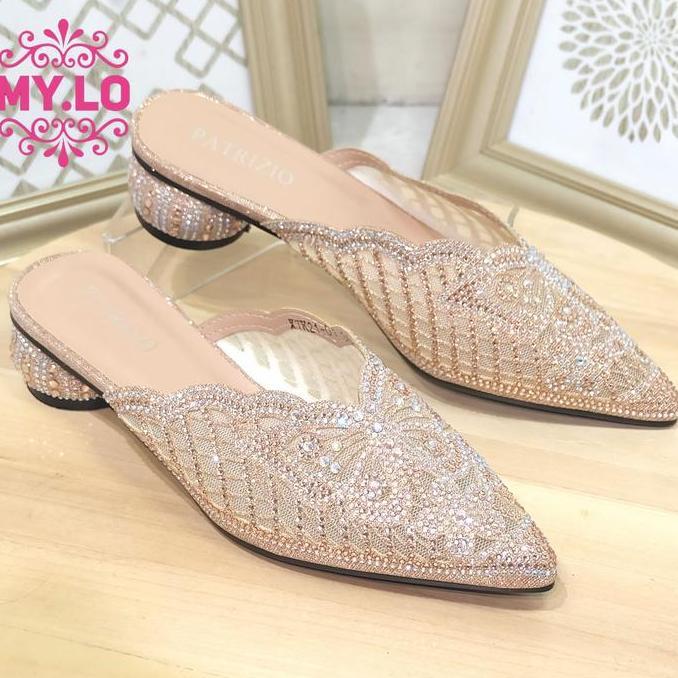 SANDAL PESTA WANITA WEDGES SELOP KEBAYA IMPORT MYLO MS5A66
