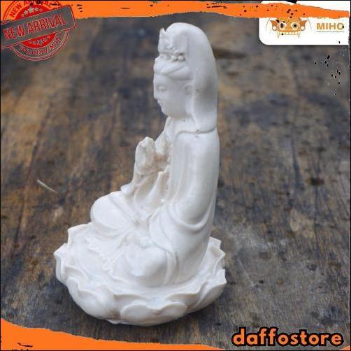 Gercep Patung Dewi Guan yin mini - Patung Kwan Im Dewi Guan Yin Patung Dewa Dewi Patung Buddha Patun