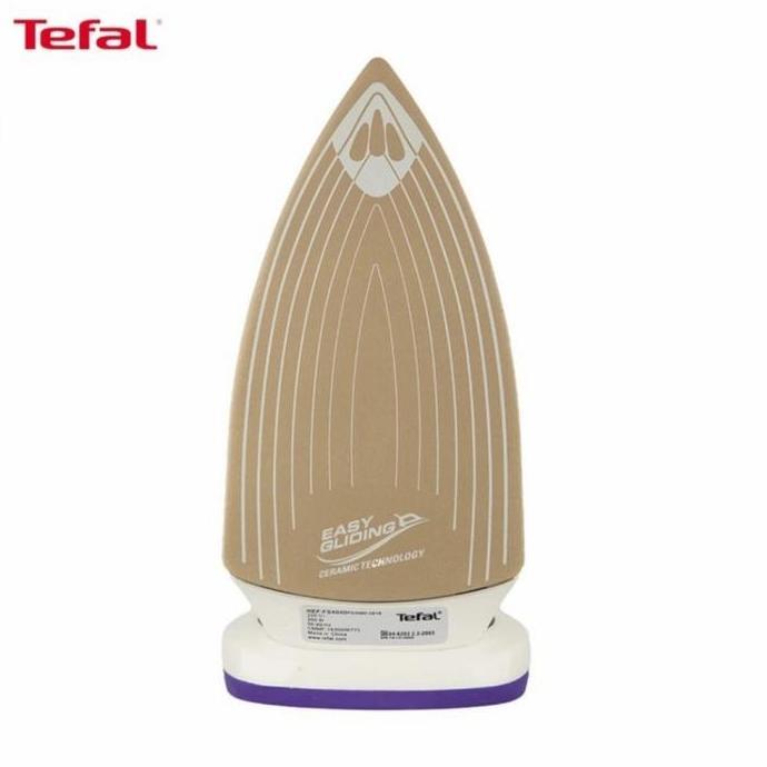 Tefal Setrika Anti Lengket Easygliss Dry Iron Fs4040 350W Easy Gliss