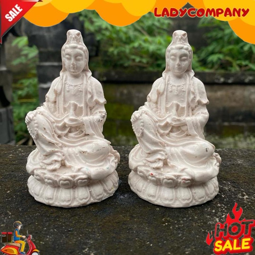 New Sale Patung Dewi Kwan Im Tinggi 9 cm - Patung Resin - Patung Dewi Kwan Im 9 cm - Dewi Kwan Im - 