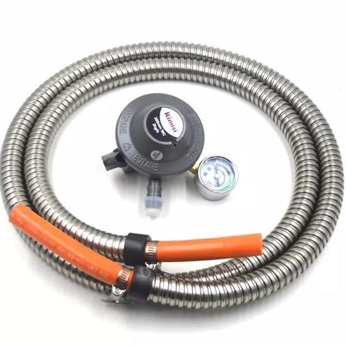 BEBAS ONGKIR - Regulator dan Selang Gas Rinnai RG-622MS