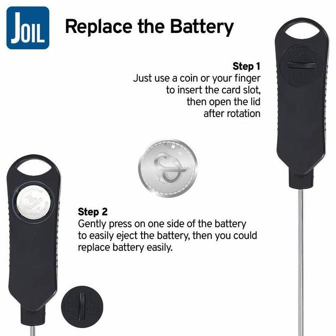 Termometer Digital Thermometer Dapur Makanan Waterproof - Joil KT1