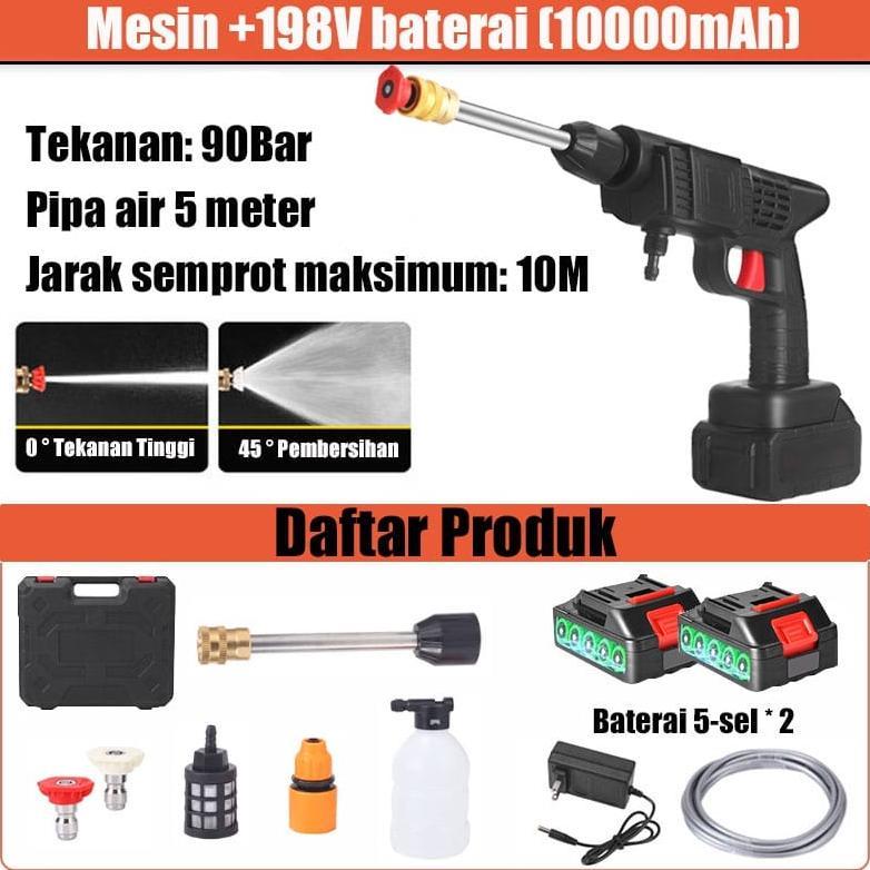 PXTON - Alat Cuci Mobil 450 WATT / Alat cuci motor / Alat cuci AC / Alat steam motor / Alat steam mo