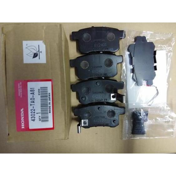 Brake Pad Belakang Honda Accord 2008 original Murah
