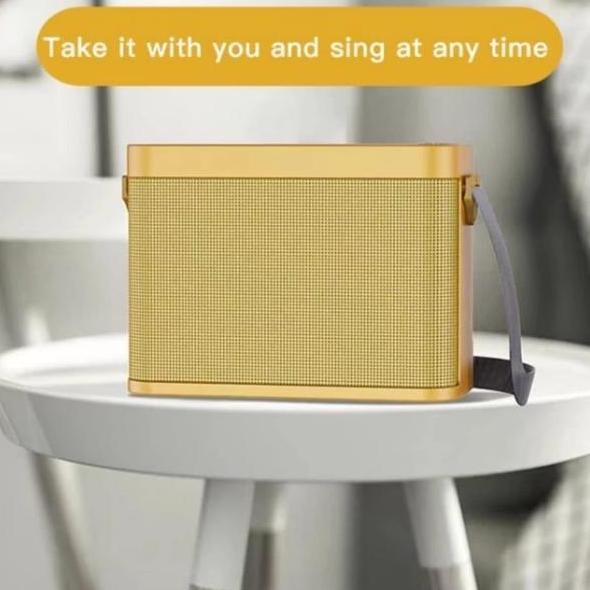 Mixio Ys209 Portabel Karaoke Speaker Bluetooth For Mobile Phonemerah