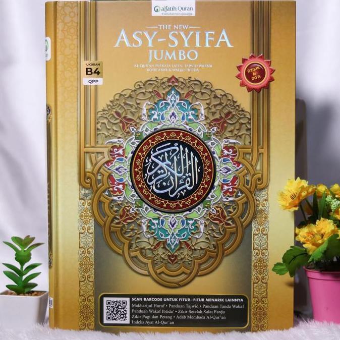 Alquran Asy-Syifa Akbar B4 Tajwid Waqaf Ibtida Terjemah Perkata Latin Al-Quran Jumbo Per Kata Asysyi