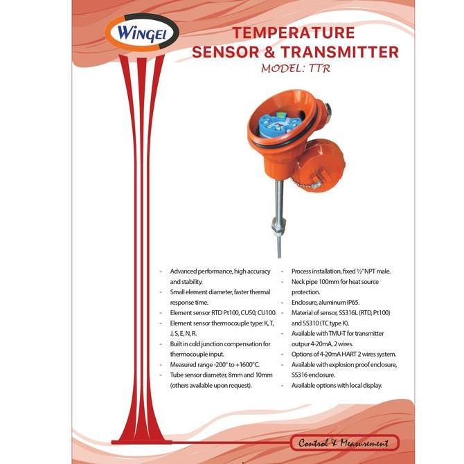 Promo TEMPERATURE SENSOR , RTD - PT100 COD
