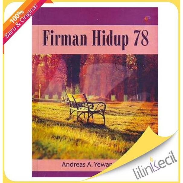 Buku Firman Hidup 78 (Andreas A. Yewangoe)