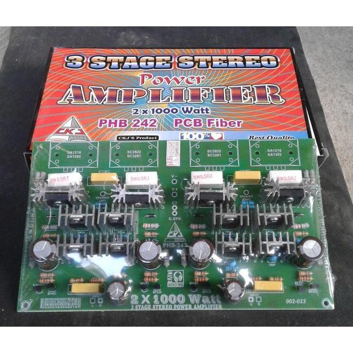 Kit Driver Power Stereo 1000watt 3 Tingkat PHB242