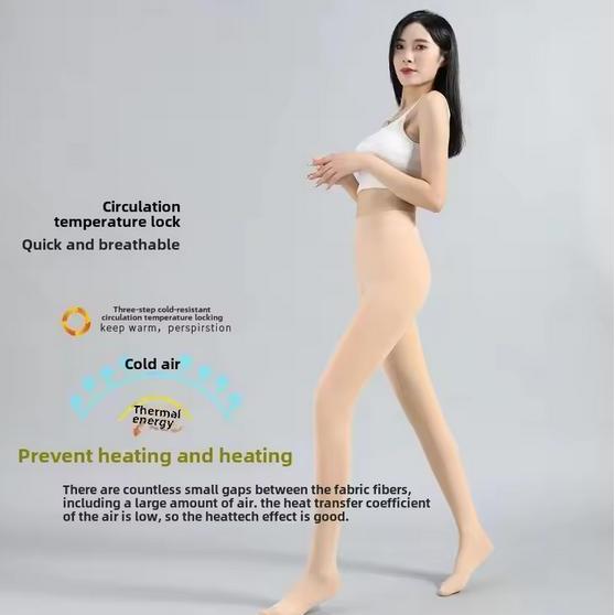 Stocking Bonas Tebal 480d Nude Kulit dan Hitam SMR