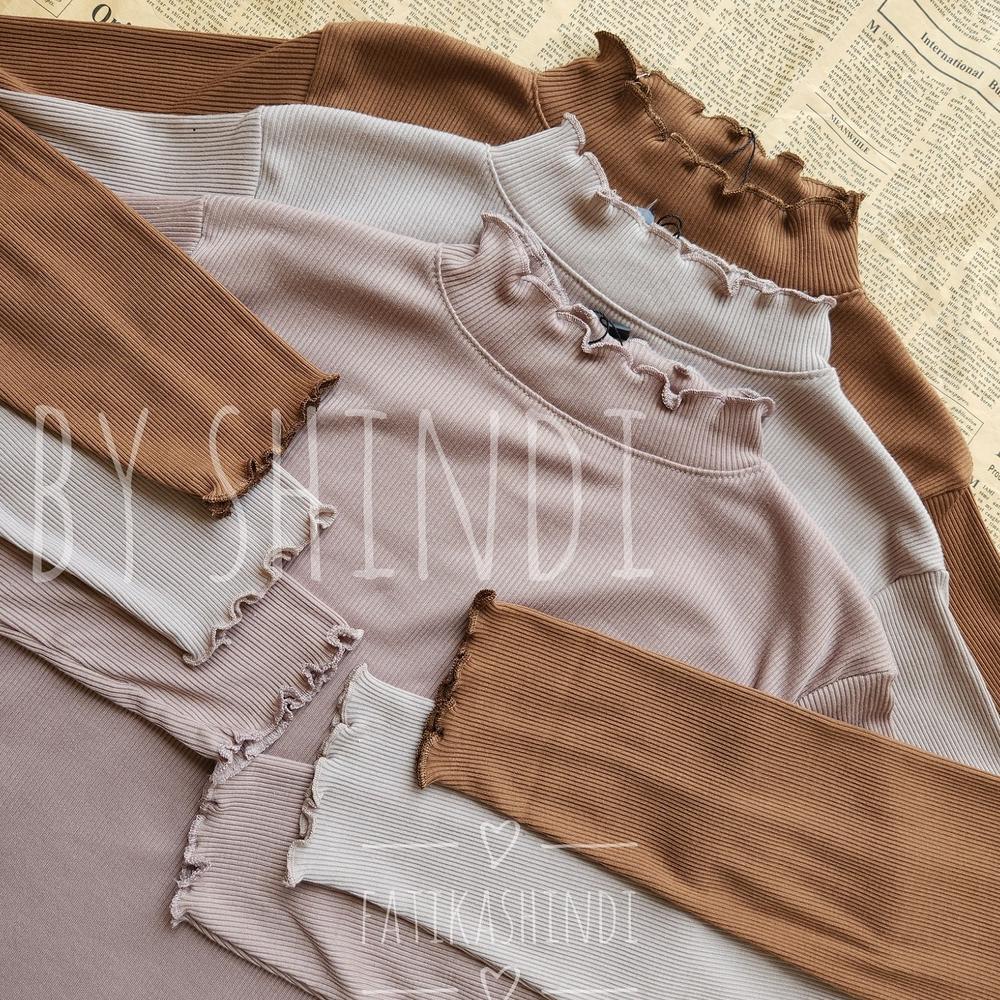 By Shindi - INNER Lengan Panjang / Kaos lengan panjang / Inner TURTLENECK Necy Lengan Panjang / Atas