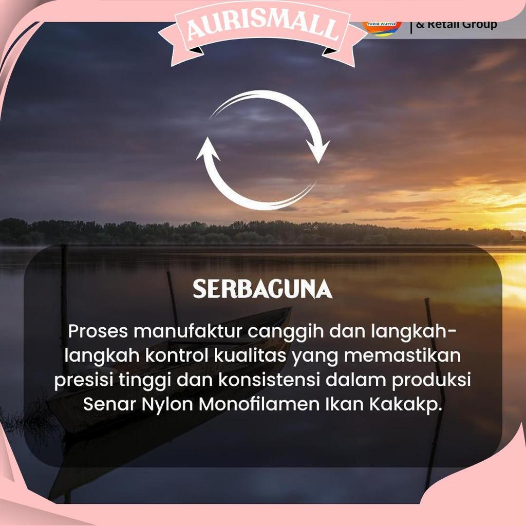 Senar Cap Ikan Kakap  Ukuran 6000 (150)  Per Roll /Tali Senar Pancing / Senar Layangan Promo