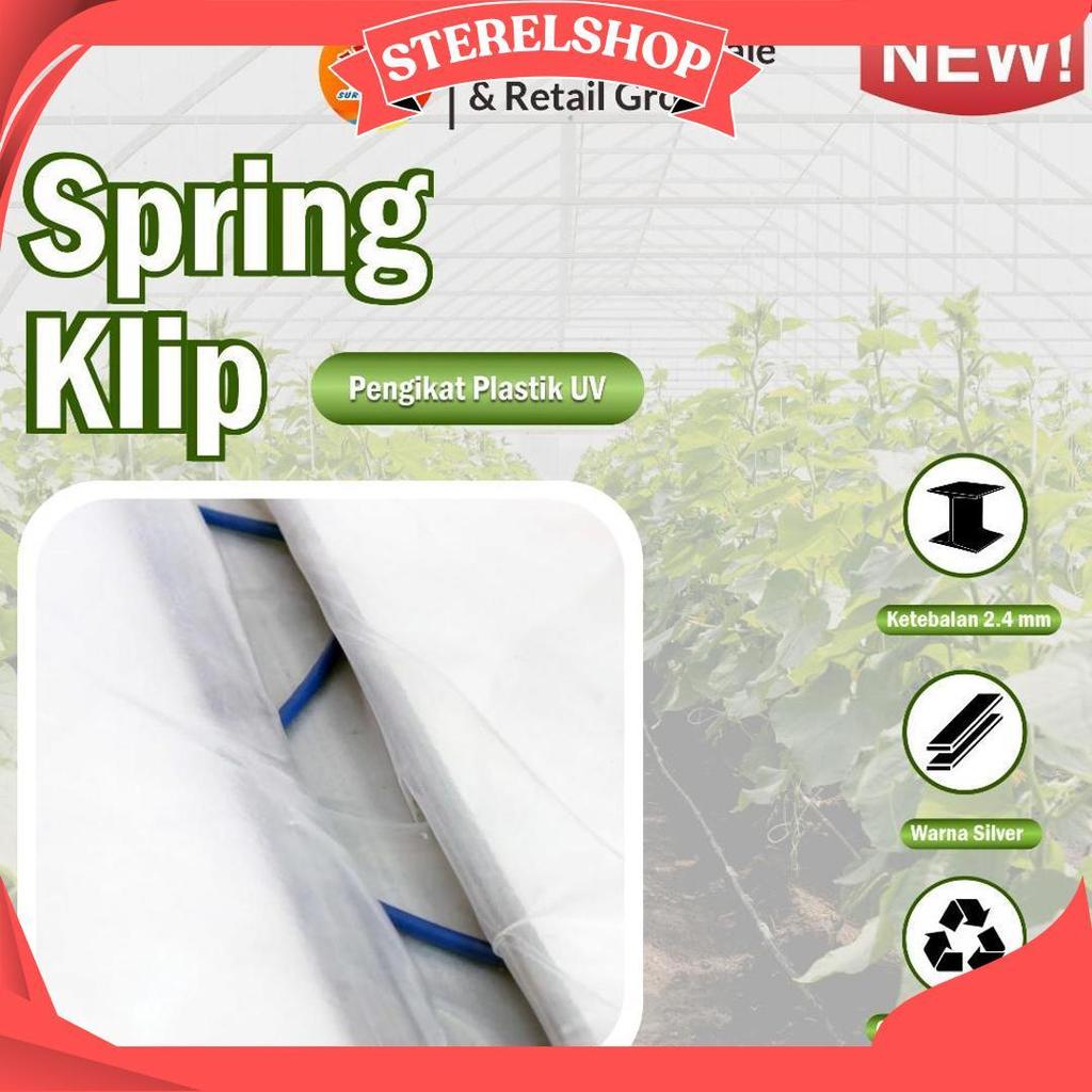 Penjepit Plastik Uv / Spring Klip Alat Pasang Plastik Uv Sale