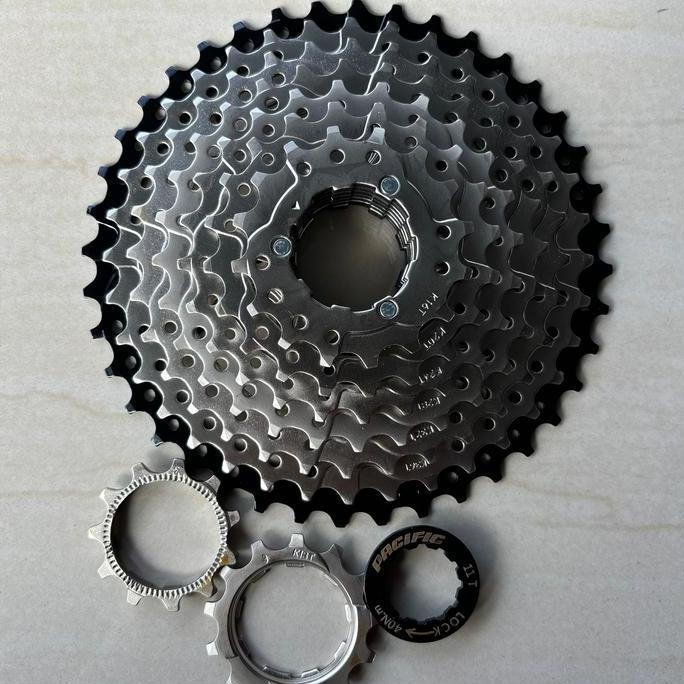 sprocket gear cassette gir selop sepeda 9 speed pacific