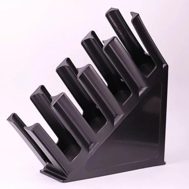 Rak Gelas Plastik 4 Sekat / Rak Akrilik Paper Cup Holder Marunee