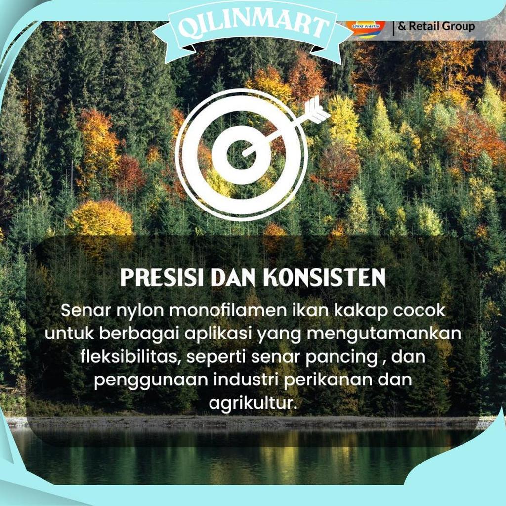 Senar Cap Ikan Kakap  Ukuran 5000 (140)  Per Roll /Tali Senar Pancing / Senar Layangan Ori