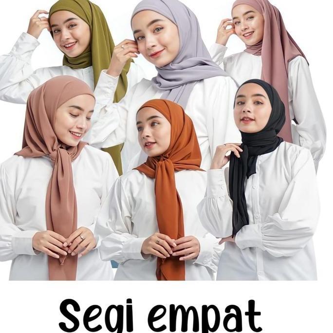 DB152 }} jilbab segi empat malaysia , jilbab segi empat instan
