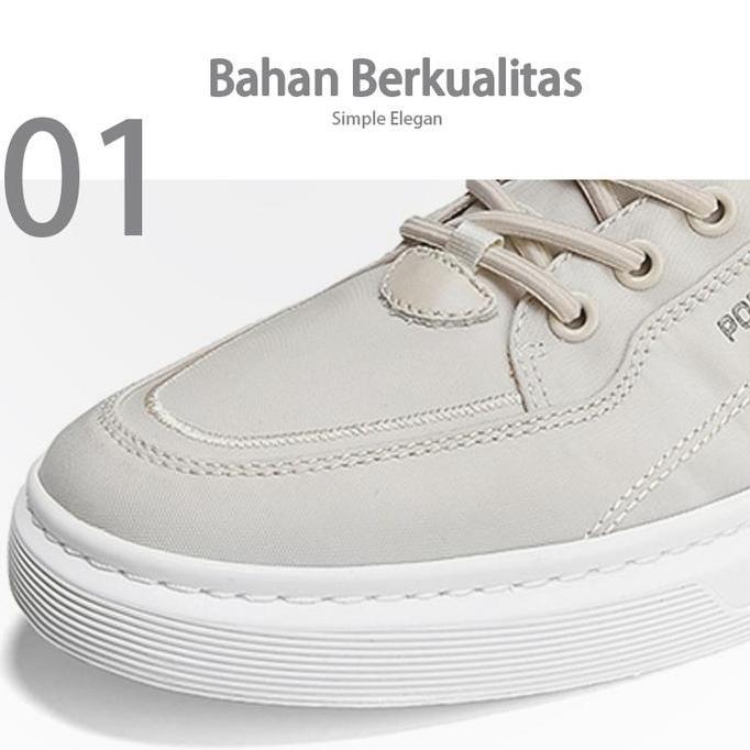 Leedoo Sepatu Sneakers Pria Sepatu Formal Running Shoes Sepatu Tali Pria Casual Sepatu MC116